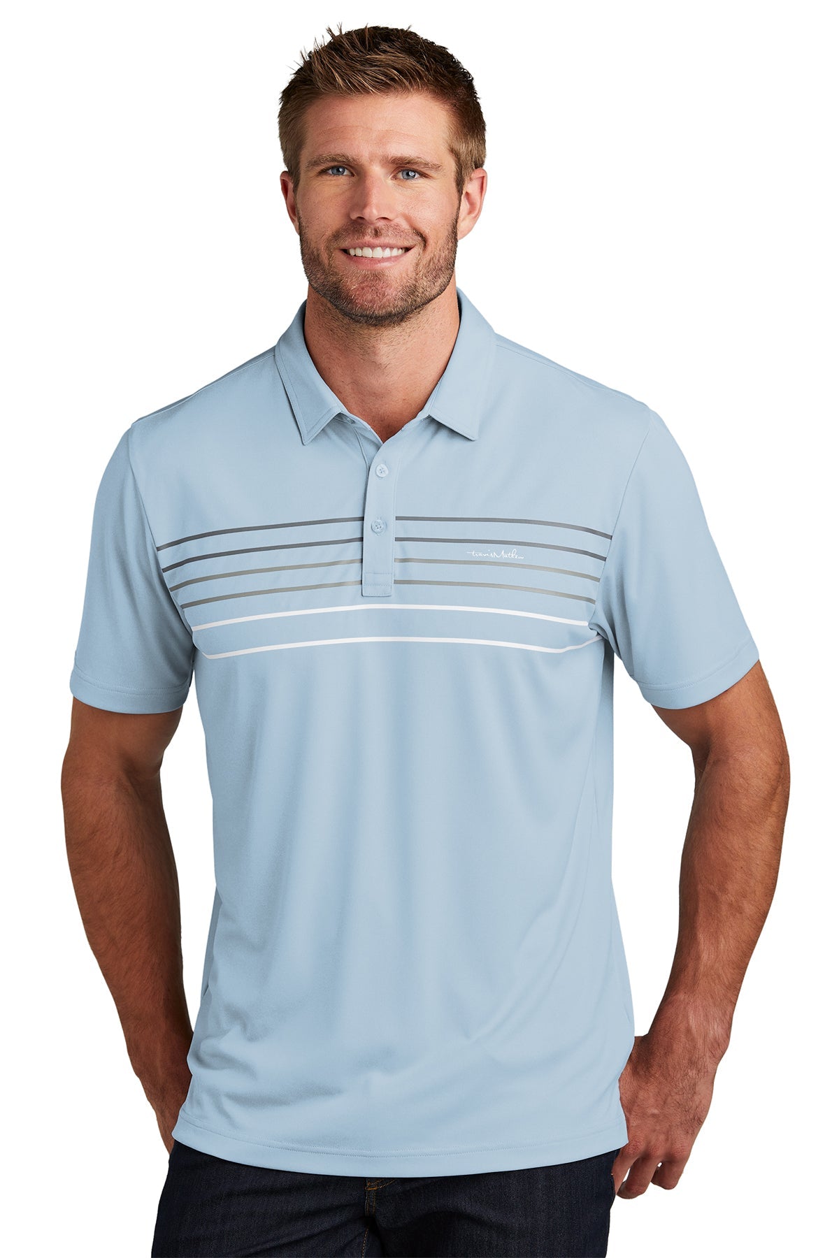 TravisMathew Coto Performance Chest Stripe Polo-TM1MY400