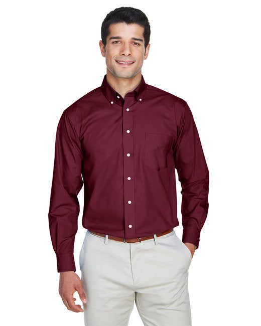 Devon & Jones Men's Crown Woven Collection™ Solid Broadcloth D620